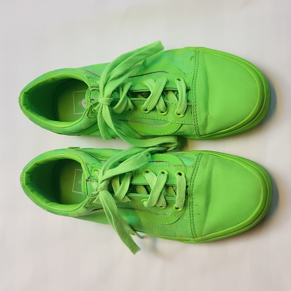 Vans Old Skool Neon Green Geeko